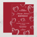 Search for red bubble invitations Cute