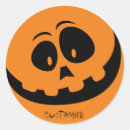 Search for pumpkin carving stickers Scary