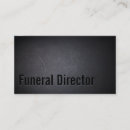 Search for funeral director business cards Elegant