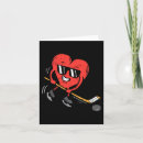Search for ice hockey valentines day cards Heart