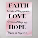 Search for faith hope love posters Jesus