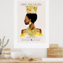 Search for black queen posters Afrocentric