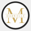 Search for dark gold stickers Birthday