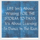 Search for dancing in the rain stickers Dance