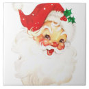 Search for vintage christmas santa tiles Jolly