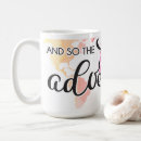 Search for the journey begins mugs New beginnings