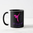 Search for karate silhouette mugs Black belt