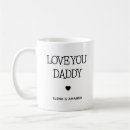 Search for love text mugs Black and white