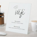 Search for wifi password signs Minimalist