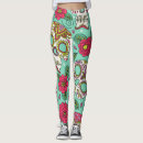 Search for mexican sugar skull leggings Flower