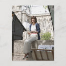 Search for woman reading book postcards People