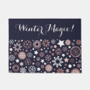 Search for blue snowflakes christmas doormats Elegant