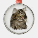 Search for tabby cat christmas tree decorations Black