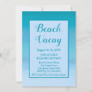 Search for vacation invitations Beach party