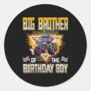 Search for funny brother birthday stickers Big brother of