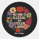 Search for stolen stickers Indigenous