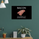 Search for funny food posters Bacon