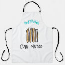 Search for ceramic artist aprons Clay