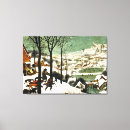 Search for hunter canvas prints Pieter bruegel the elder