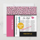 Search for bridal magazine invitations Trendy