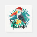 Search for beach christmas napkins Tropical