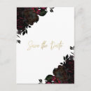 Search for red black save the dates Elegant