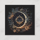 Search for stars business cards Sun