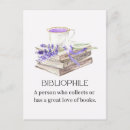 Search for bibliophile postcards Bookworm