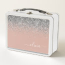 Search for rose gold lunch boxes Glitter