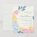 Search for blue and yellow baby shower invitations Boho chic