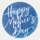 Search for mothers day card stickers Blue