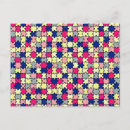 Search for jigsaw postcards Pattern