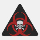 Search for skulls triangle stickers Biohazard symbol