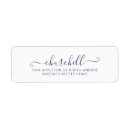 Search for blue wedding return address labels Professional