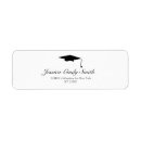Search for hats return address labels Graduation