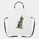 Search for puppy birthday aprons Wolf