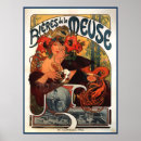 Search for beer ad art Mucha
