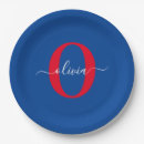 Search for red and blue paper plates Birthday