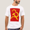 Search for hammer and sickle tshirts Communism