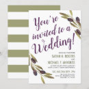 Search for purple and sage wedding invitations Script