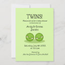 Search for two peas in a pod baby shower invitations Adorable
