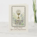 Search for first holy communion cards Catholic