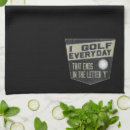 Search for funny golf for tea towels Golfer