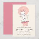 Search for hot air balloon invitations Pink