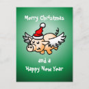 Search for flying pigs postcards Cute