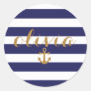 Search for striped anchor stickers Classic