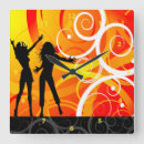 Search for silhouettes in clocks For kids