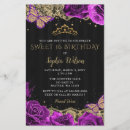 Search for purple black sweet 16 Tiara