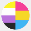 Search for pansexual pride stickers Panromantic