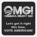 Search for obama square stickers Vote